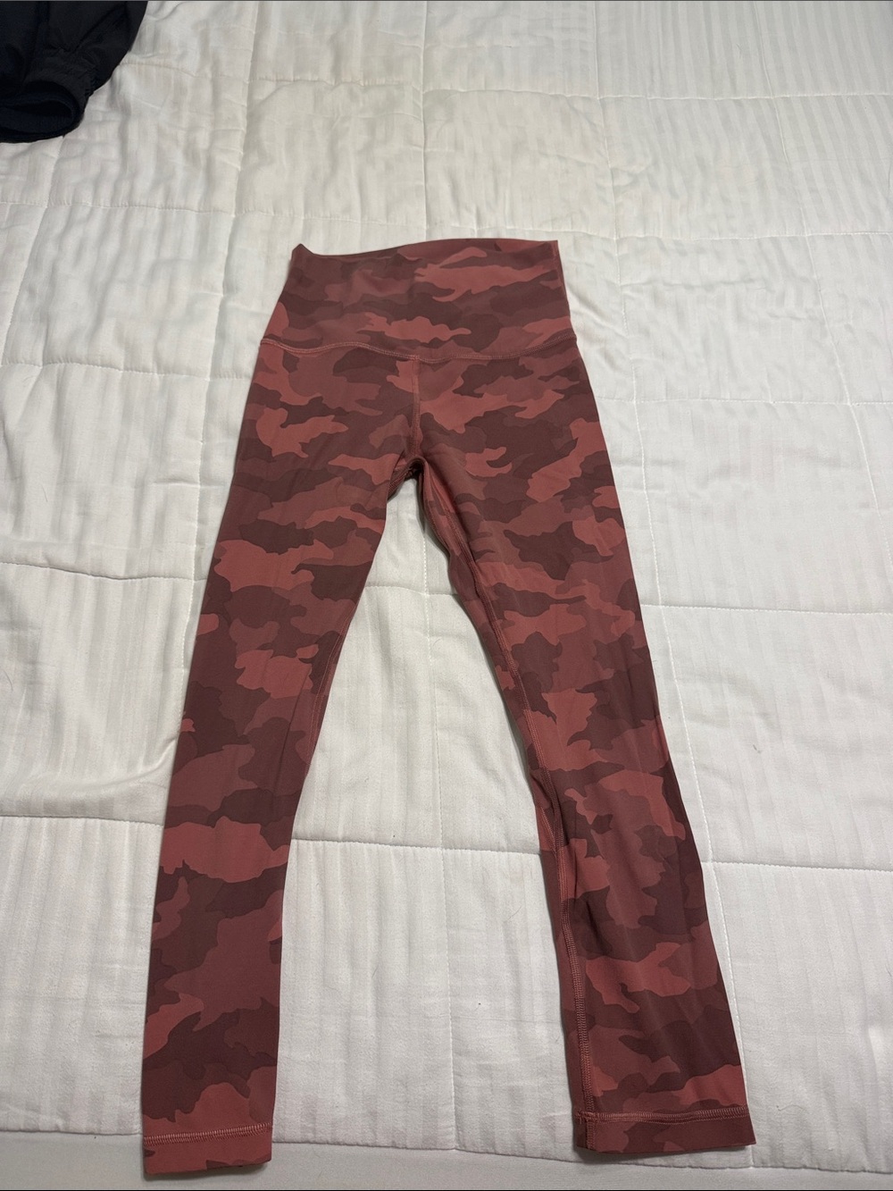 lululemon athletica Kids Camo High-Rise Leggings - Burgundy